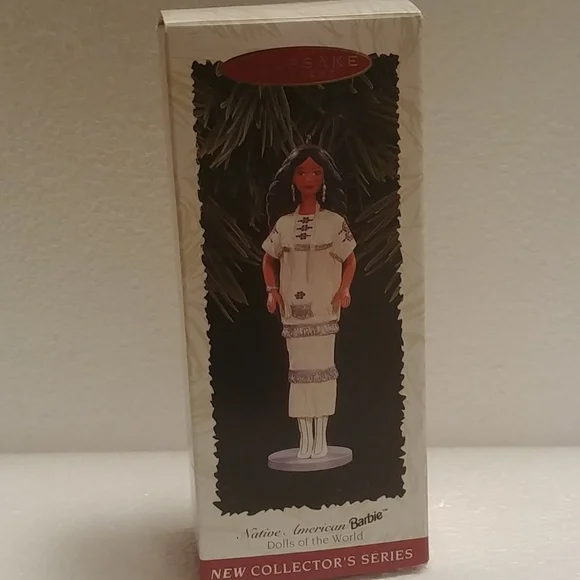 **5 for $20 Native American Barbie Ornament - Picture 1 of 5